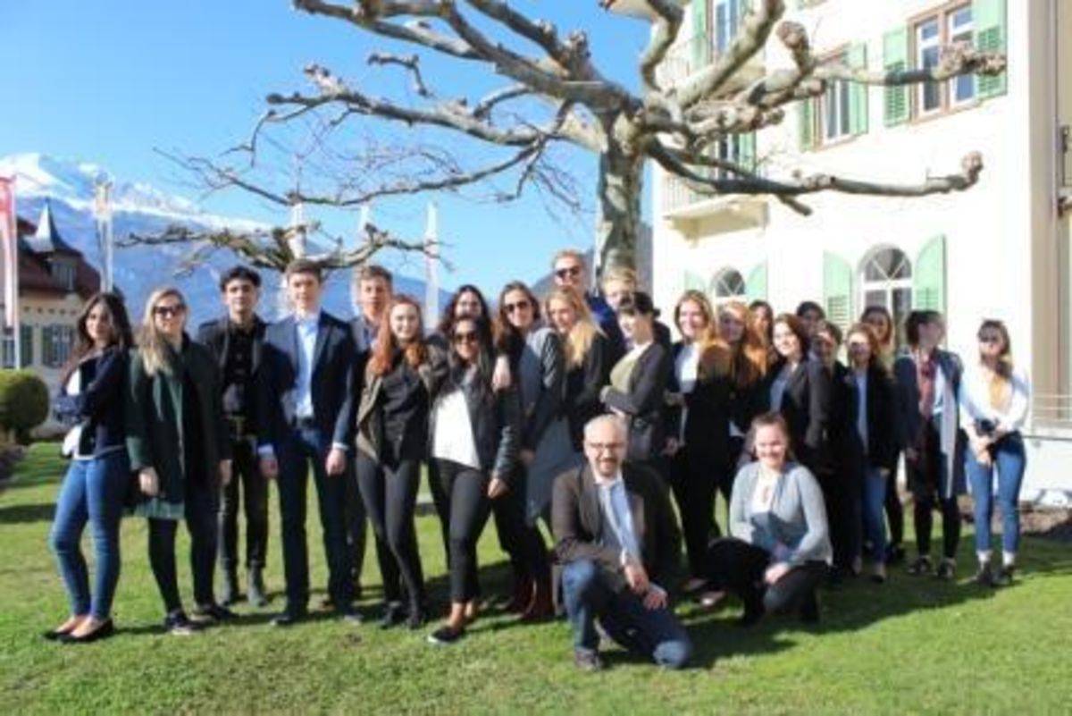 Klassenausflug "Lernende Hotel-Tourismus-Handelsschule hotelleriesuisse" bei SSTH Passugg