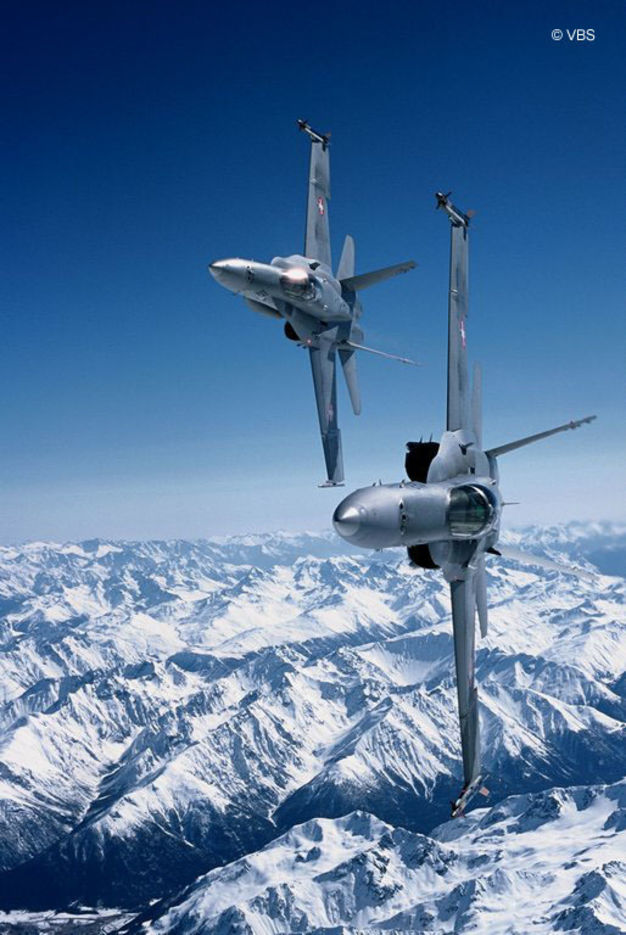 Tactical Fighter Controller in der Einsatzzentrale Dübendorf