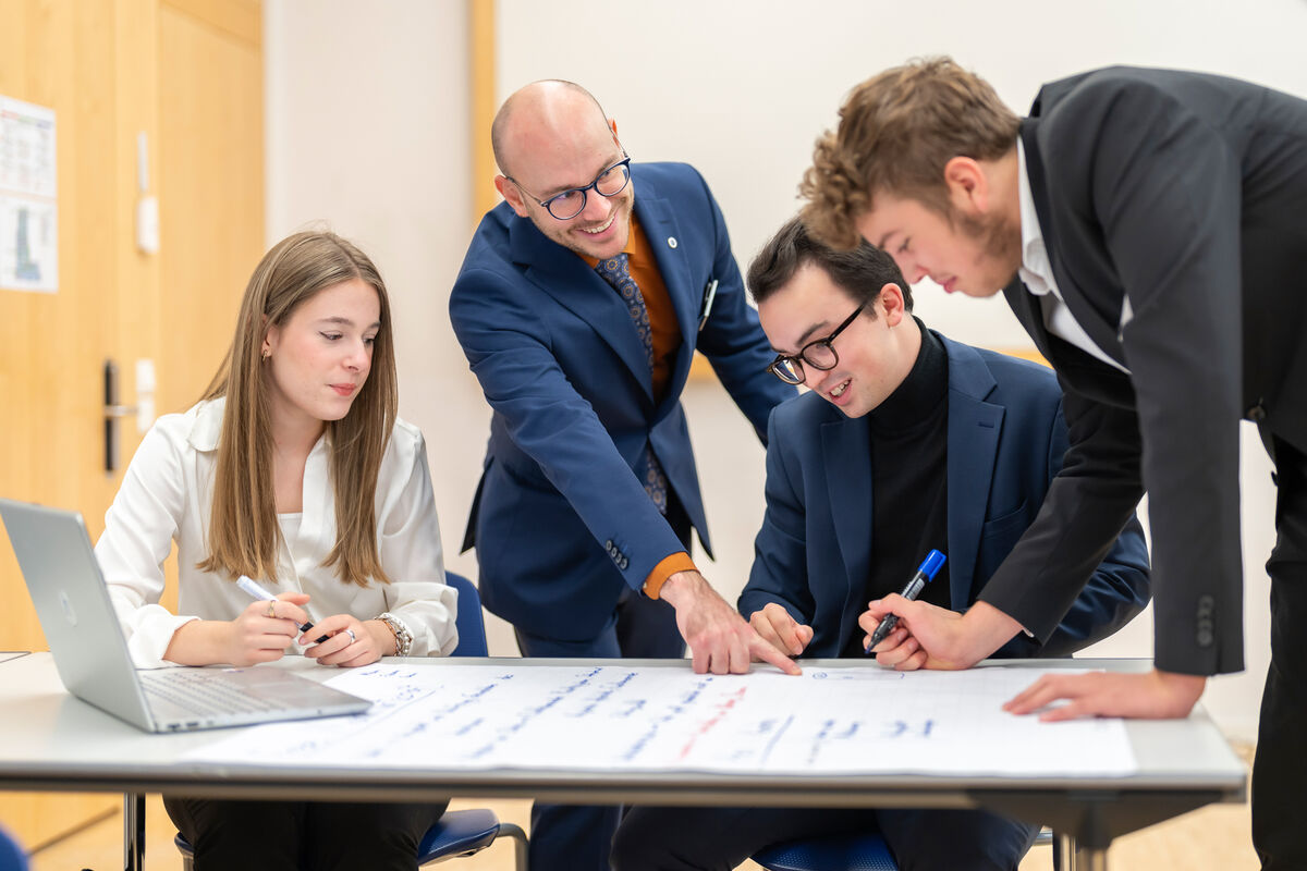 Theoretischer Unterricht am EHL Campus Passugg