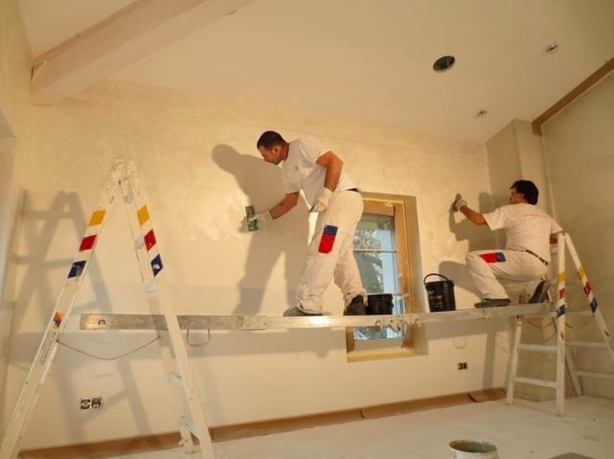 Mitarbeiter bei der Arbeit