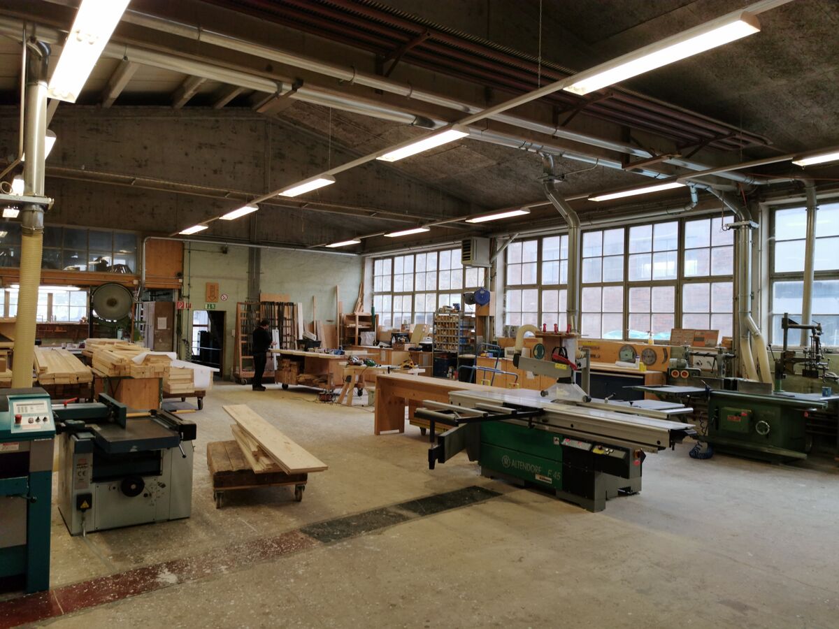 Unsere Holzhalle/Kurszentrum 