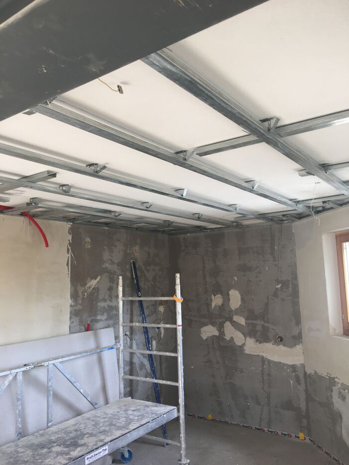 abgehängte Decke