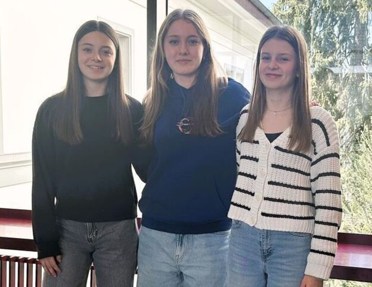 Riana, Rebecca und Annina, Lernende 10. Schuljahr 2024/25