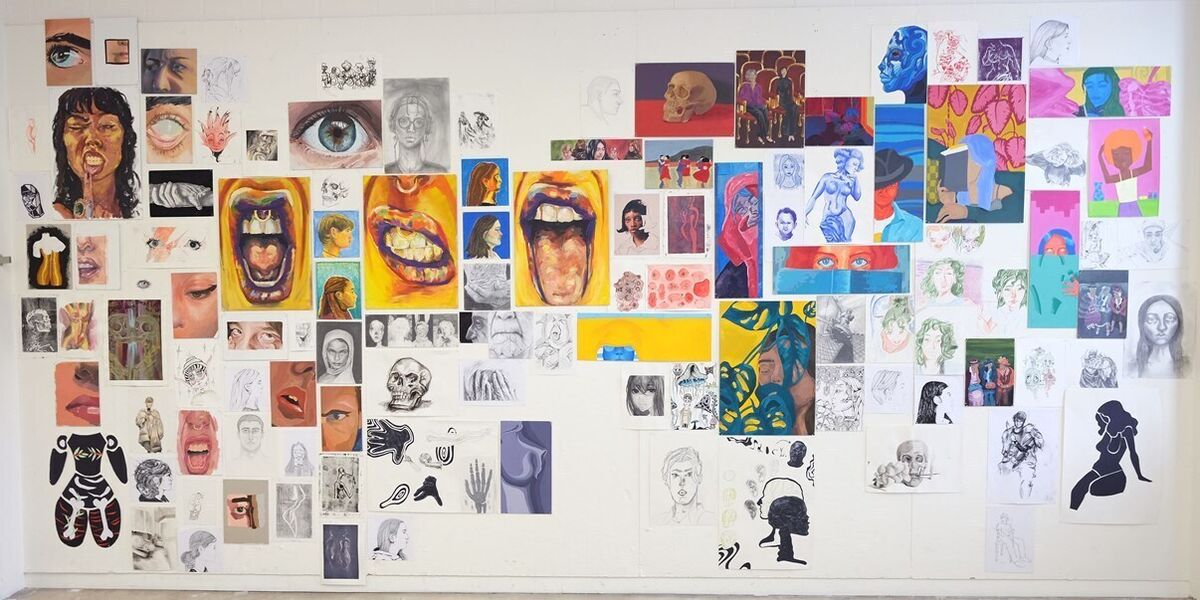 Einblicke Gestalterischer Vorkurs 