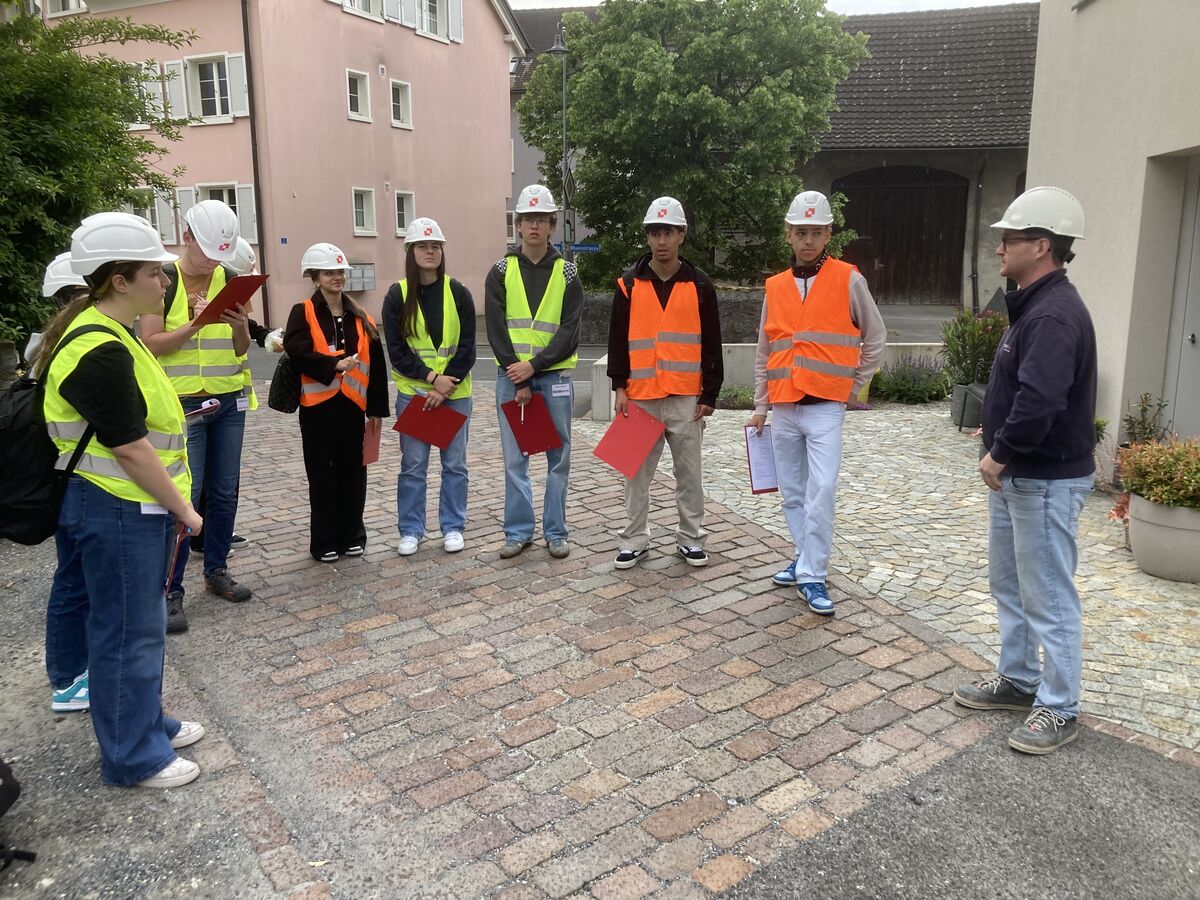 Besuche Lehrbetriebe - Baustellen